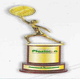 Manufacturers Exporters and Wholesale Suppliers of Plasticon Award Trophy Mumbai Maharashtra